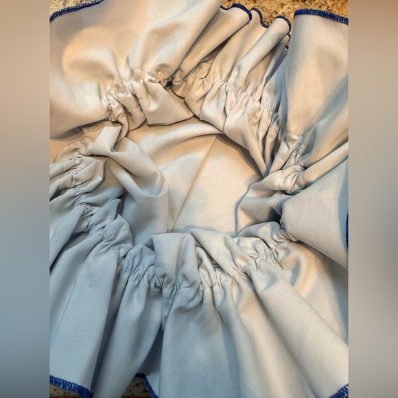 Vintage Leg Average Blueberry Muffin Costume Set Y2K Cosplay Rave Party Sz Small - Picture 14 of 16